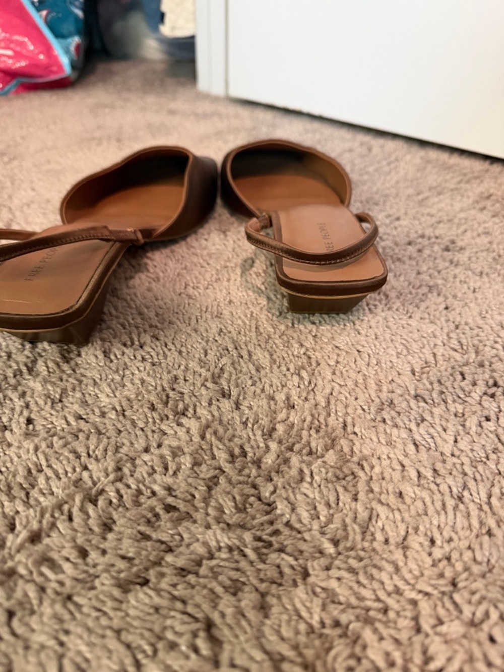 Free People Tan Brown Slingback Flats - Picture 5 of 5